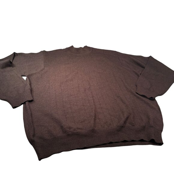 Joseph Lyman Crewneck Sweaters Mens Fine Merino Wool Italy Bundle Gray Brown - Picture 4 of 16